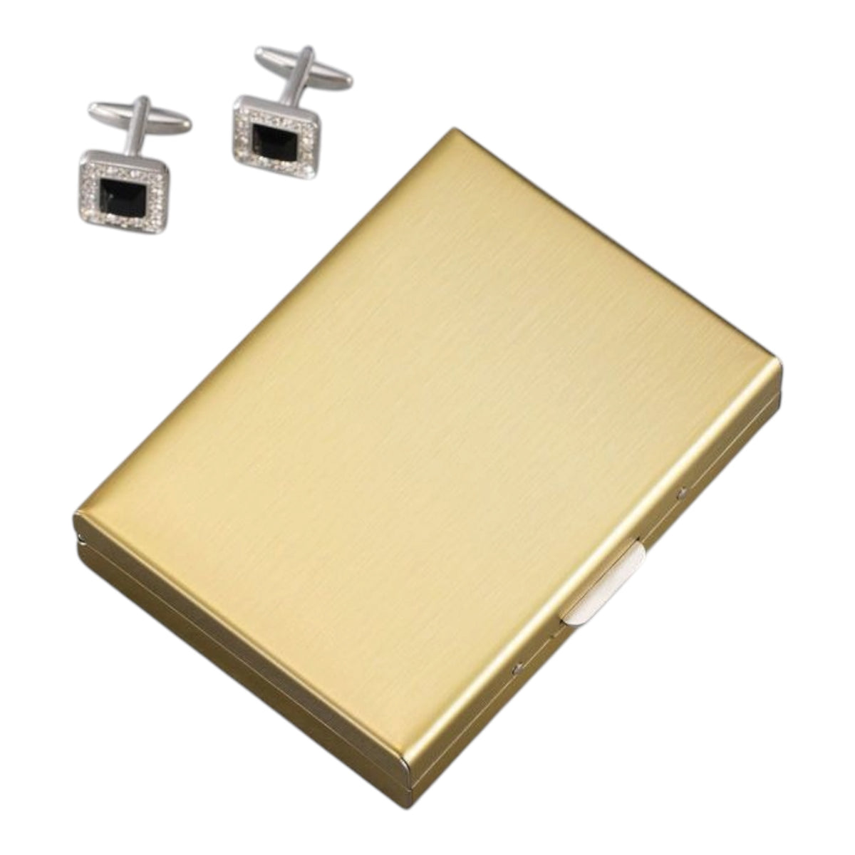 Slim Metal Pocket Business Card Holder Case
