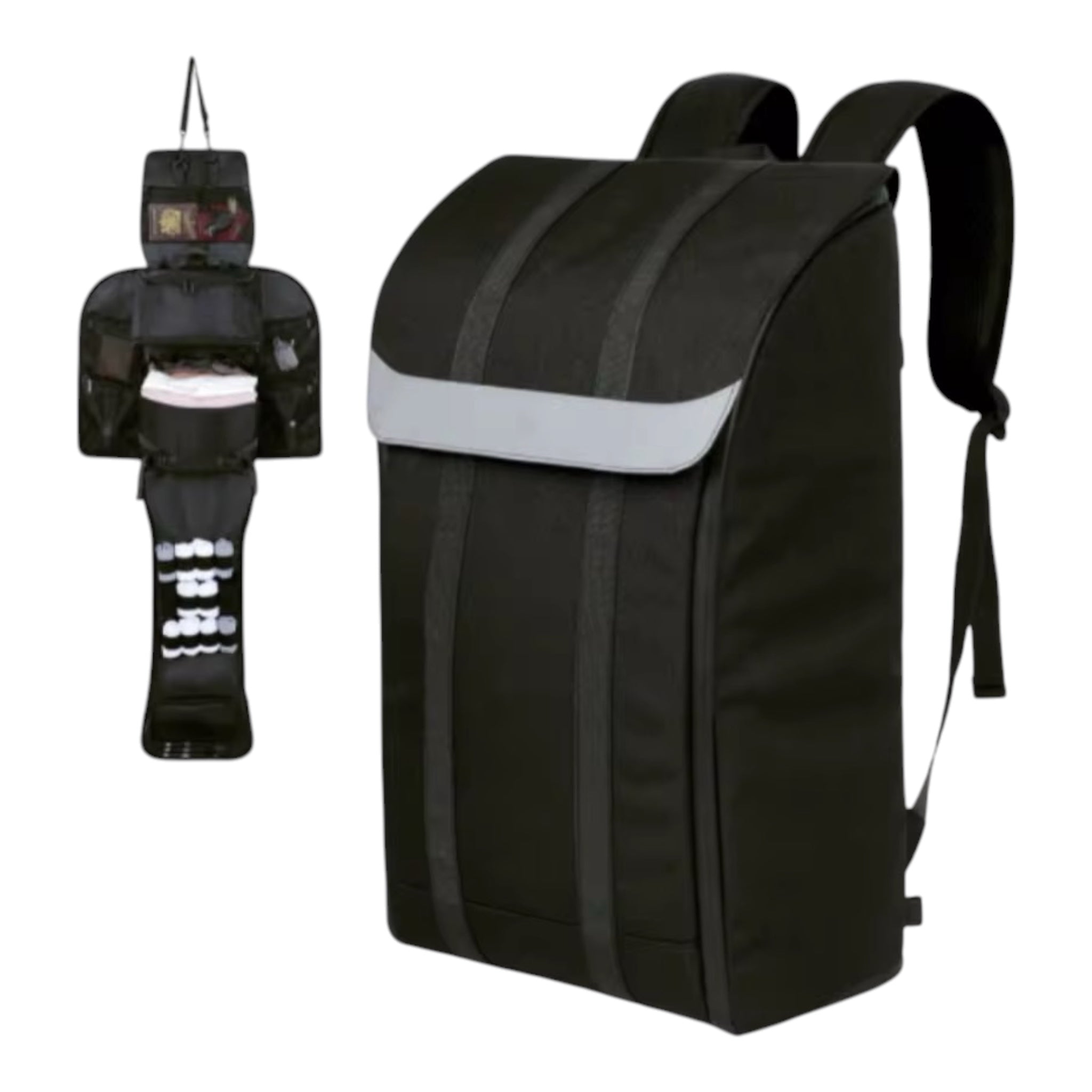 Modern Travel & Laptop Backpack – Expandable Anti-Theft Backpack
